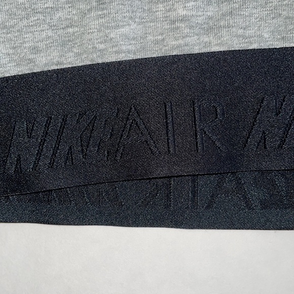 Nike Womens Air Crop Top Grey/White Size Medium - Picture 5 of 6